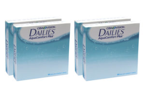 Dailies AquaComfort Plus 2x180 Tageslinsen Sparpaket 6 Monate
