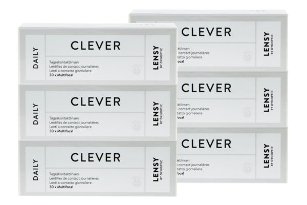 Lensy Daily Clever Multifocal 2x90 Tageslinsen Sparpaket 3 Monate