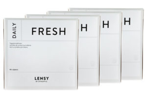 Lensy Daily Fresh Spheric 2x180 Tageslinsen Sparpaket 6 Monate
